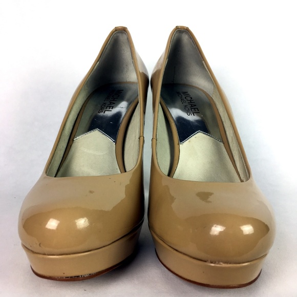 MICHAEL Michael Kors Ionna Platform Nude Pump 7 - Picture 3 of 8